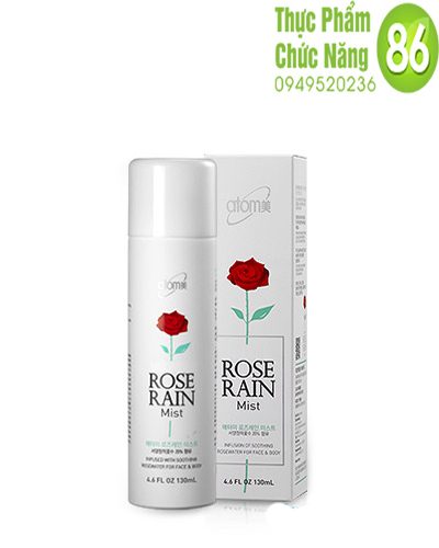 Xịt khoáng hoa hồng Atomy Rose Rain Mist