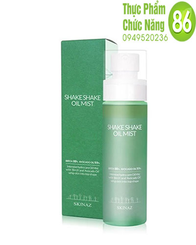 Xịt khoáng Sake Sake Oil Mist Skinaz Hàn Quốc