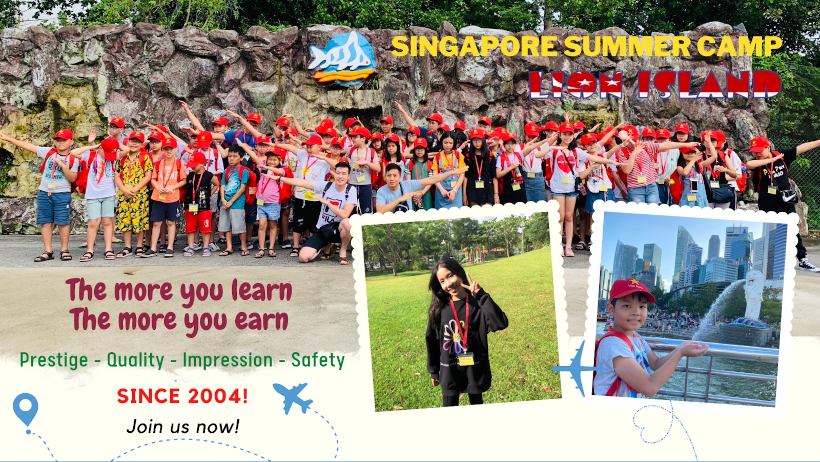 Du học hè Singapore Lion Island 2023
