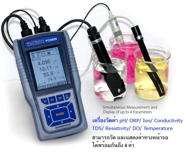 MÁY ĐO ĐA CHỈ TIÊU NƯỚC ĐỂ BÀN PCD 650