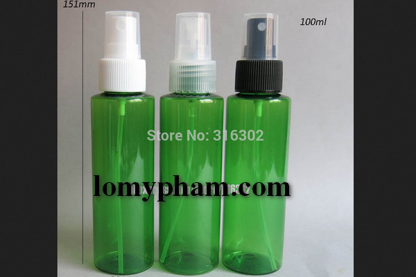 Chai xanh la 100ml