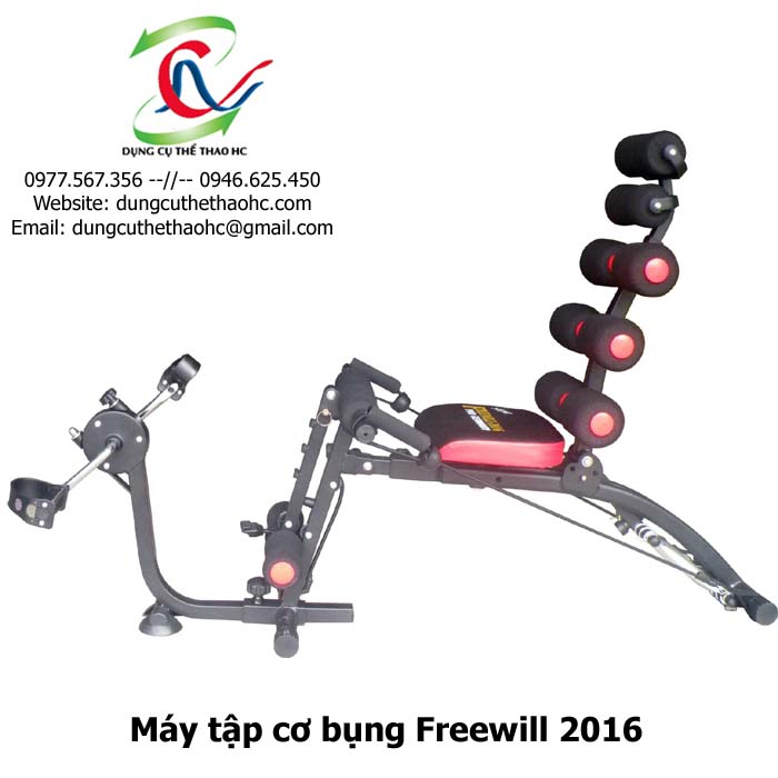 máy tập cơ bụng Freewill 2016