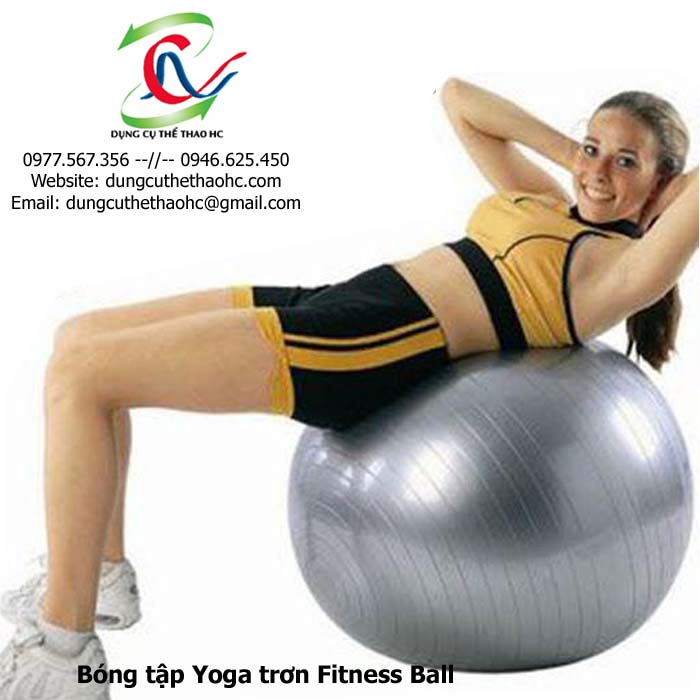 bóng tập Yoga trơn Fitness Ball