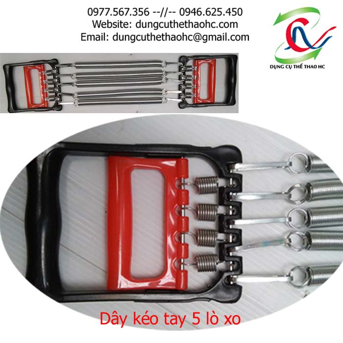 Phần cầm tay của dây kéo lò xo 5 sợi