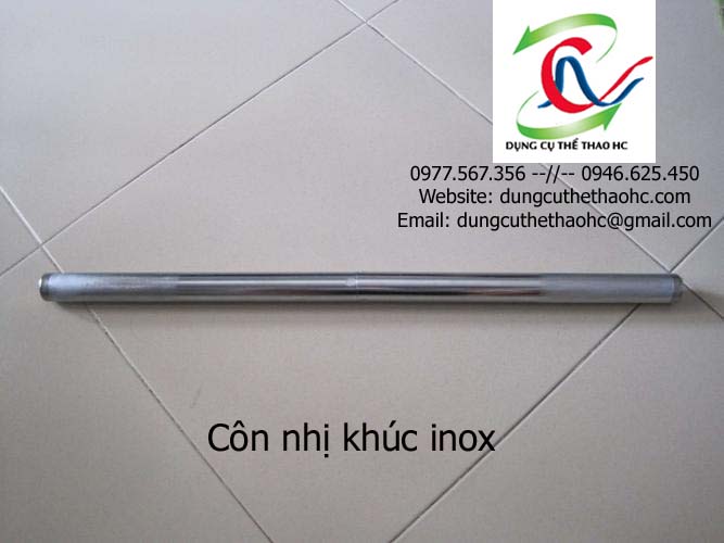 Côn nhị khúc inox giá rẻ