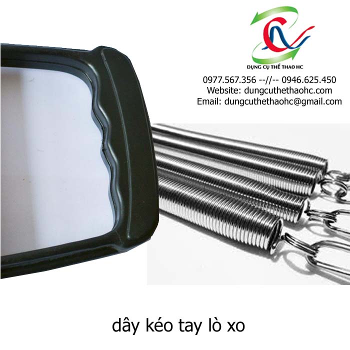 Tay cầm dây kéo Lò xo