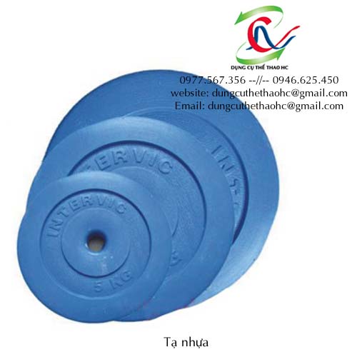 Tạ nhá»±a giá rẻ tại Hà Ná»i