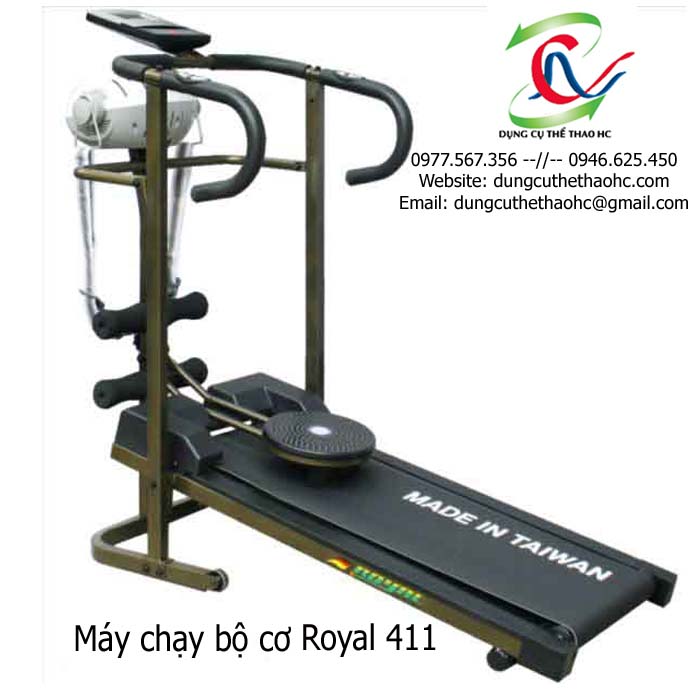 máy chạy bộ cơ royal 411