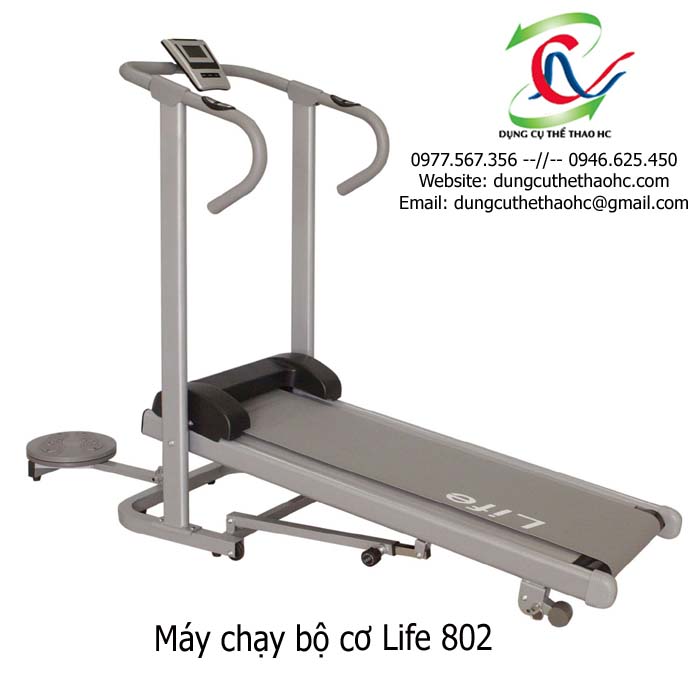 máy chạy bộ cơ Life 802