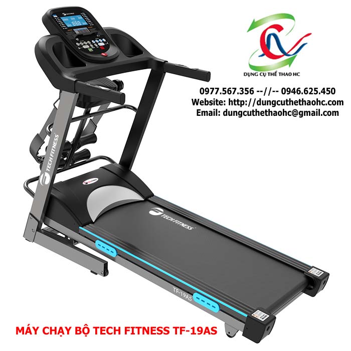 máy chạy bộ điện Tech fitness TF-19AS