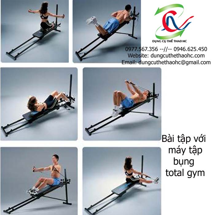 máy tập tổng hợp total gym