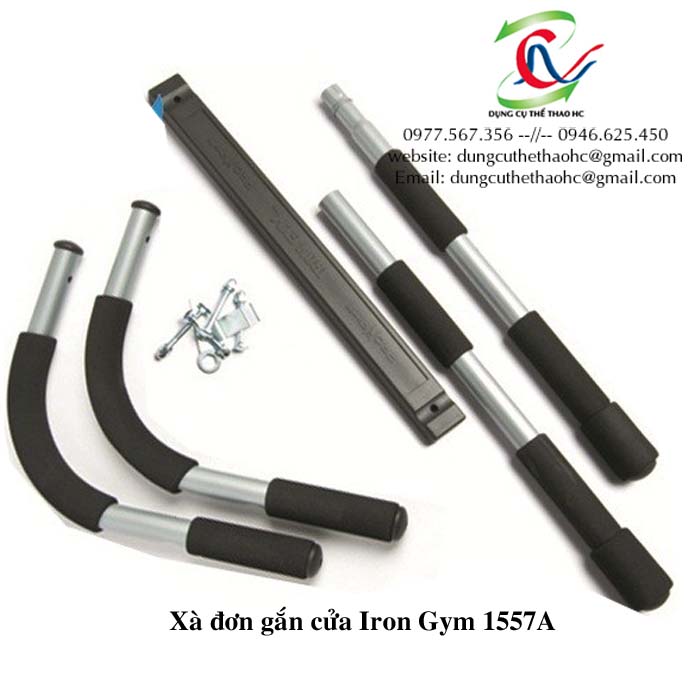 các chi tiết của xà đơn inox 1557A