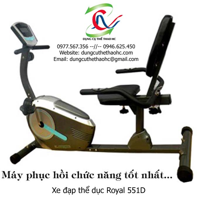 Xe đạp tập thể dục royal 551D