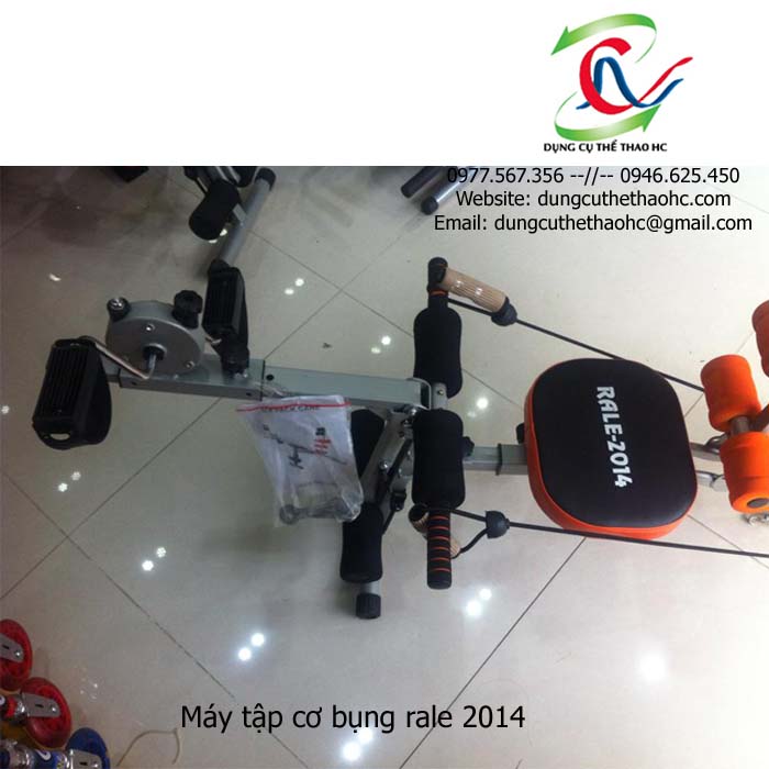 Đạp xe Máy tập cơ bụng rale 2014