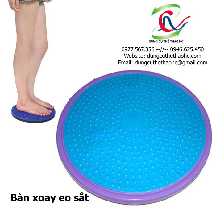 Lắc eo với bàn xoay eo sắt