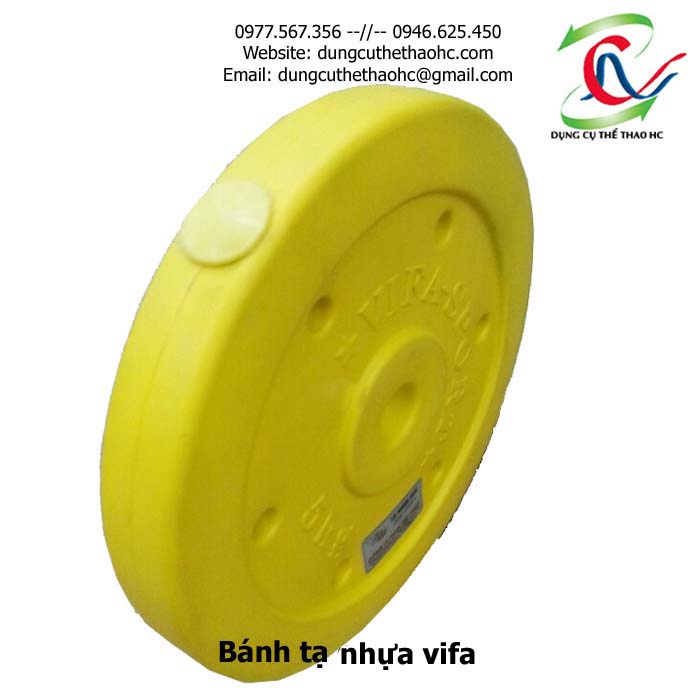 Bánh tạ nhựa vifa