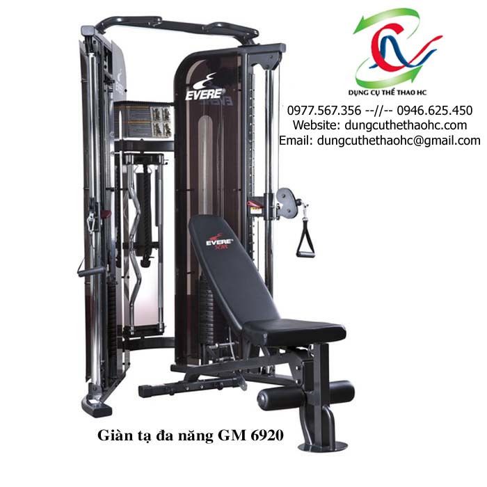 Giàn tạ đa năng GM 6920 giá rẻ tại Hà Nội