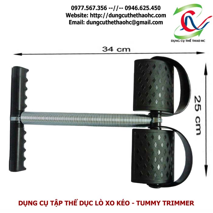 Dụng cụ tập thể dục lò xo kéo Tummy Trimmer