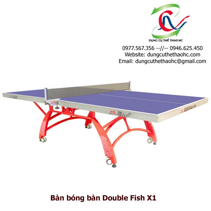 bàn bóng bàn Double Fish X1