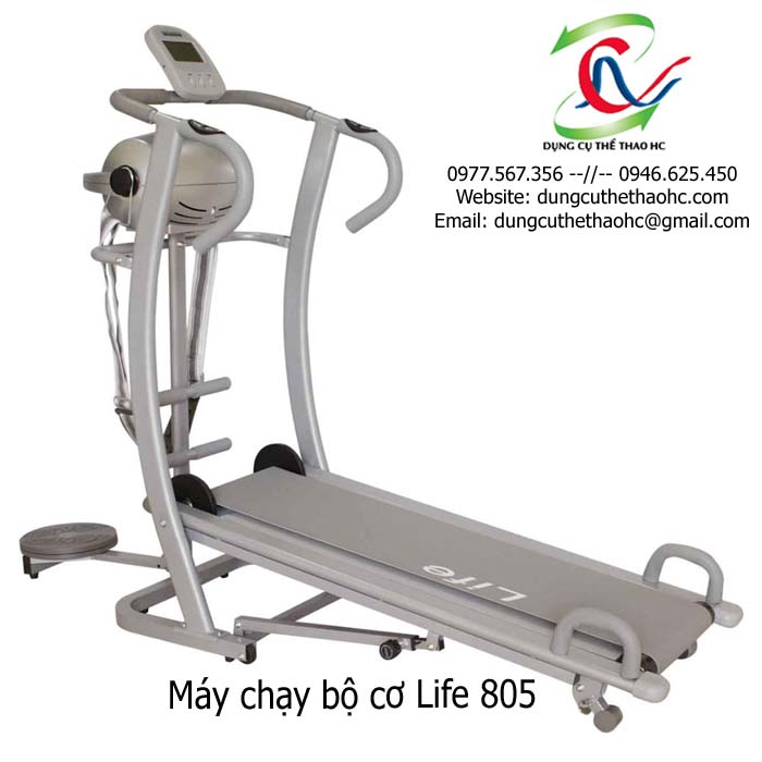 máy chạy bộ cơ Life 805