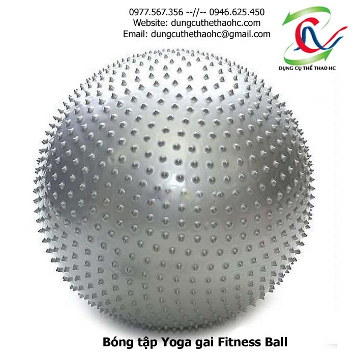 Bóng tập yoga gai Fitness Ball 75cm