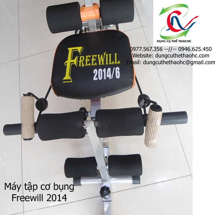 phần ghế ngồi Máy tập cơ bụng Freewill 2014
