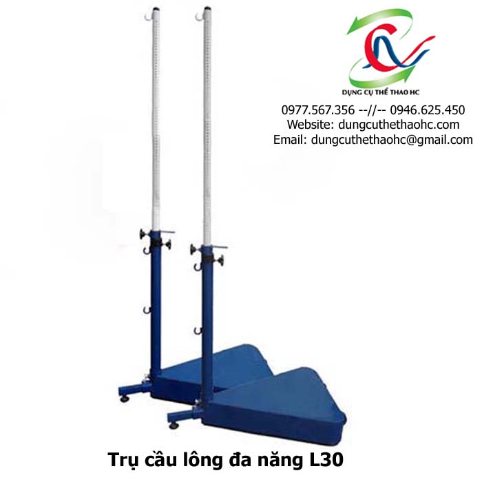 Trụ cầu lông đa năng L30