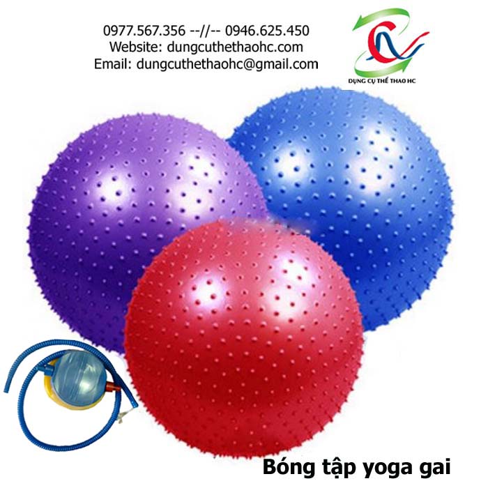 Bóng tập yoga gai 65cm