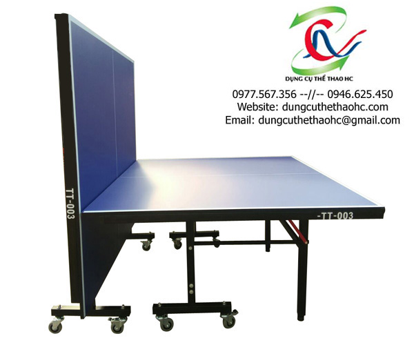 bàn bóng bàn tt-003 khi gấp gọn