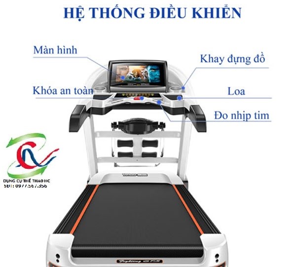 bảng điều khiển Máy chạy bộ điện HQ 9600