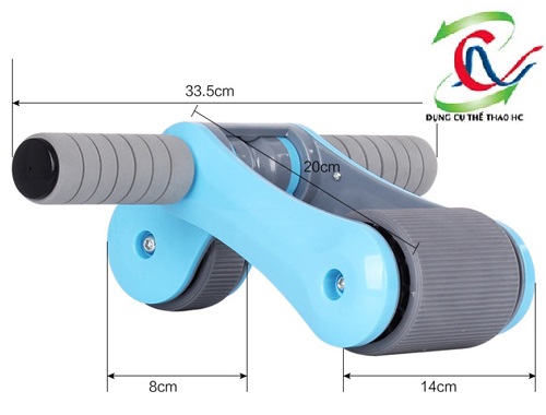 con lăn tập bụng gym roller