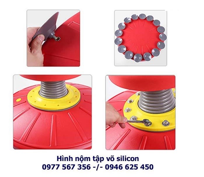 đầu van hình nộm tập võ silicon