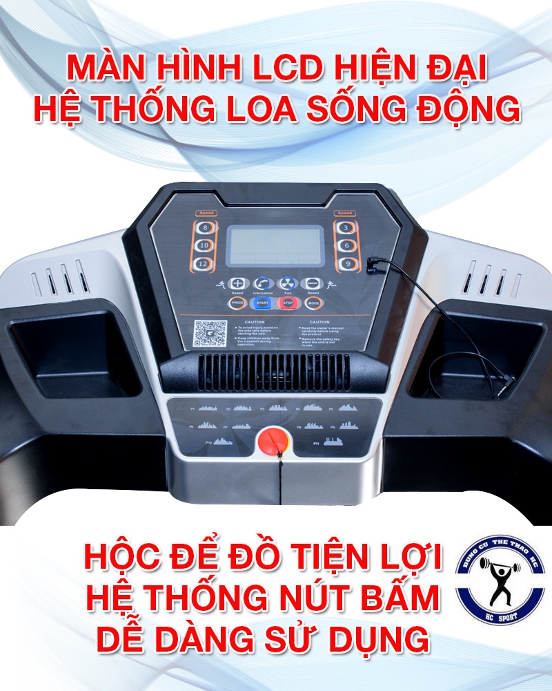 Màn hình điều khiển máy chạy T500