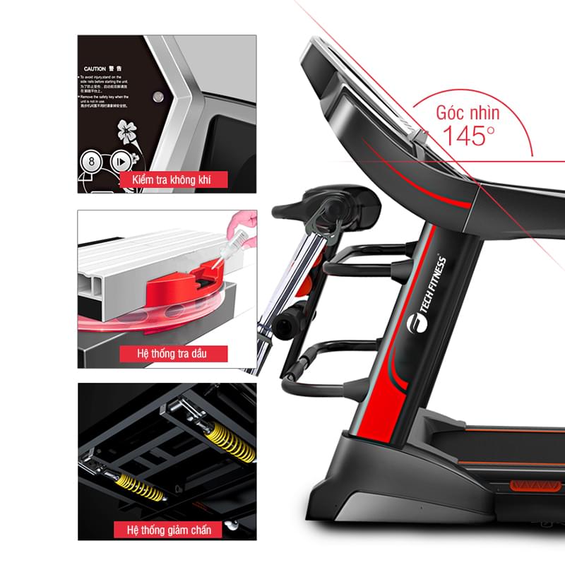 Máy chạy bộ Tech fitness TF-05A