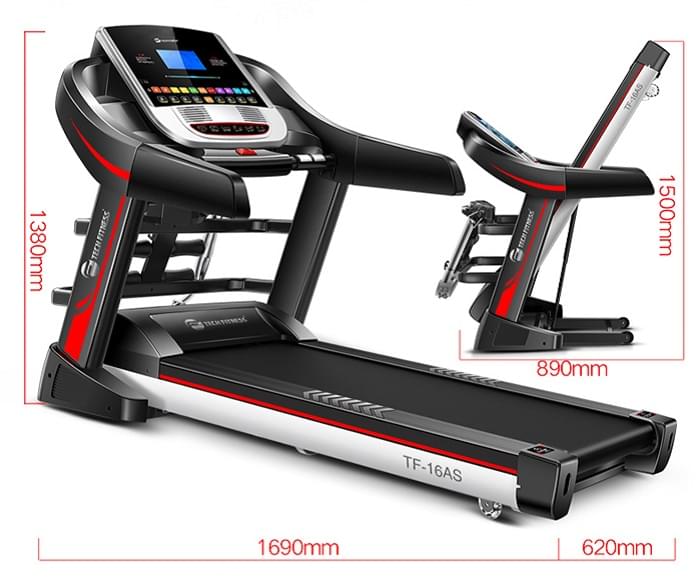 Máy chạy bộ điện tech fitness TF-16AS