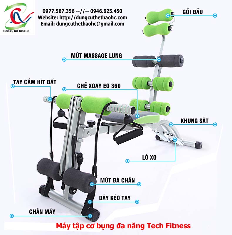 Máy tập thể dục đa năng Tech Fitness