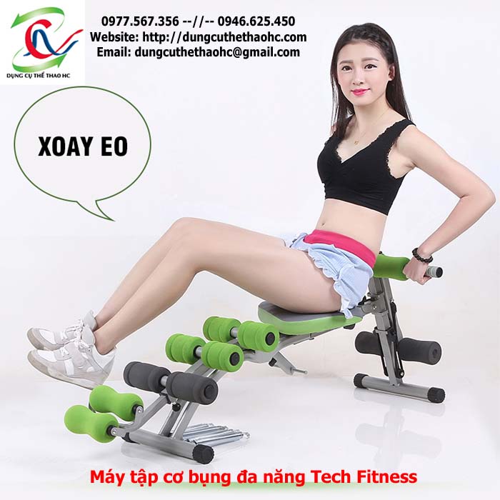 Máy tập cơ bụng Tech Fitness giá rẻ