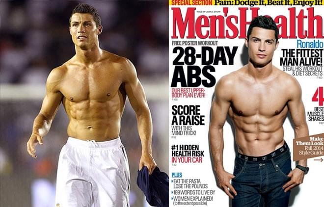 Ronaldo tập cơ bụng như thế nào