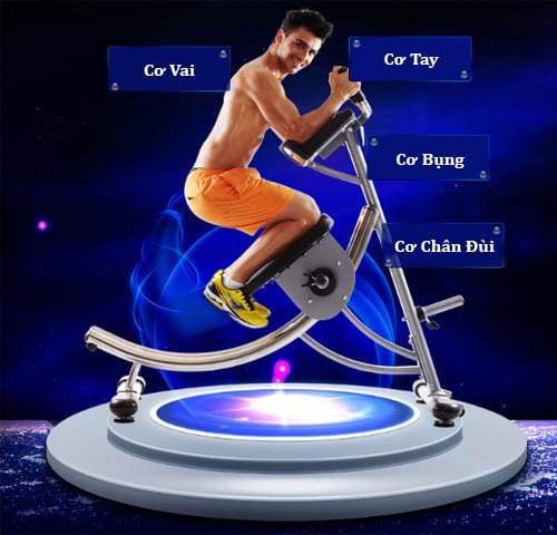 sử dụng máy tập cơ bụng AB Coaster