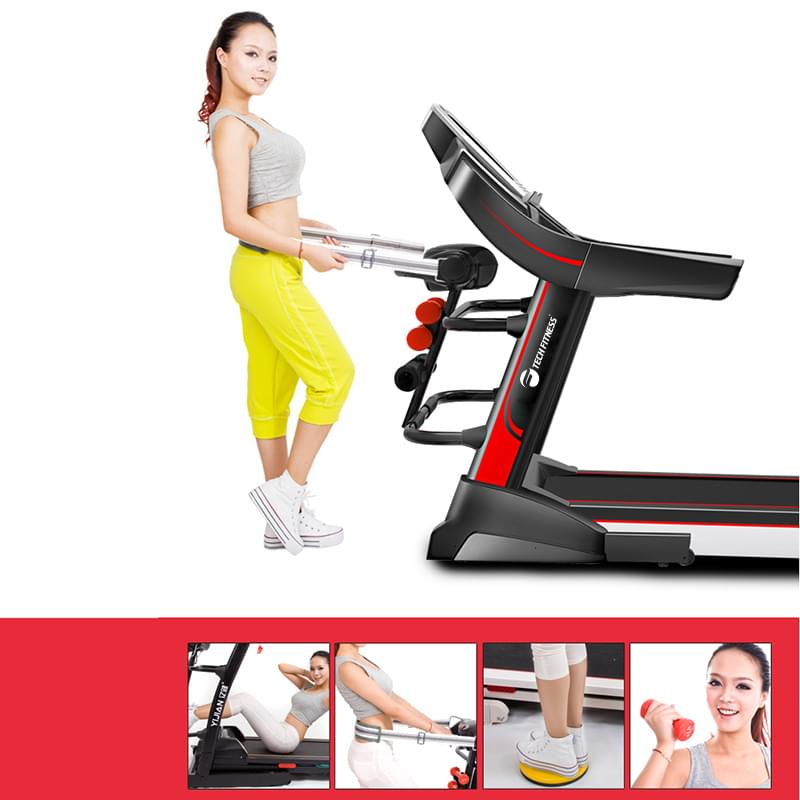 tập luyện với Máy chạy bộ Tech fitness TF-05A