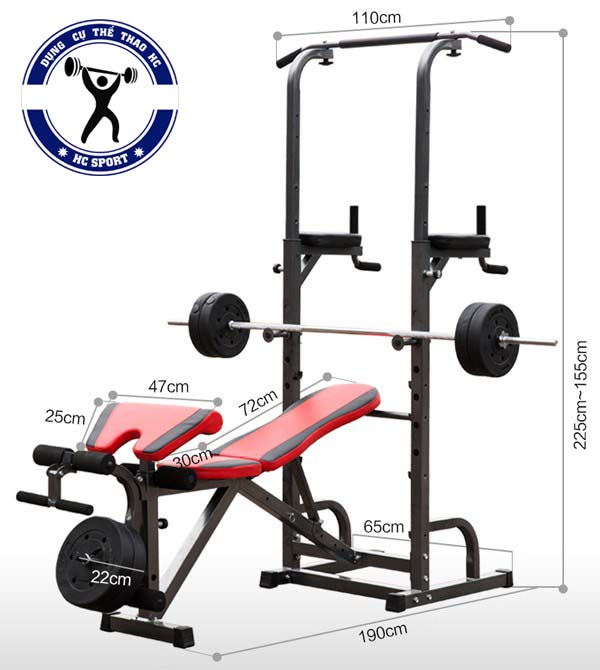 giàn tập tạ đa năng 2016