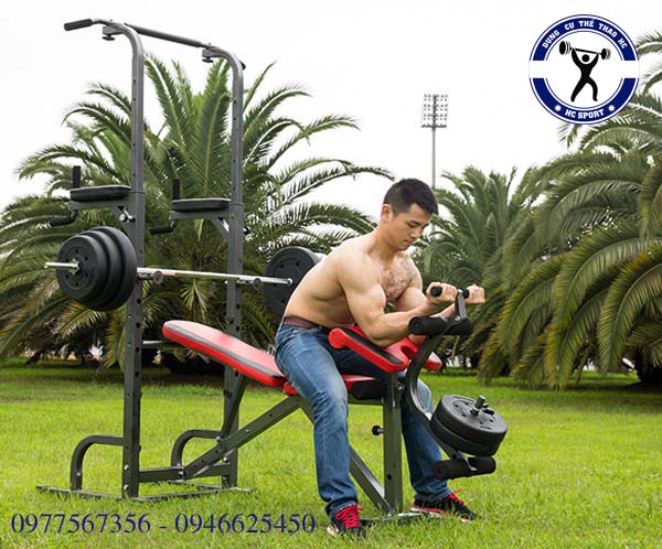 Các bài tập cơ tay với giàn tạ đa năng 2016