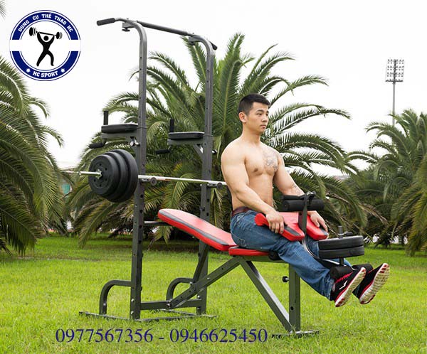 Các bài tập cơ chân với giàn tạ đa năng 2016