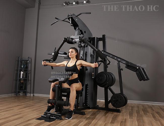 Tập ép ngực Giàn tạ đa năng HQ-908S