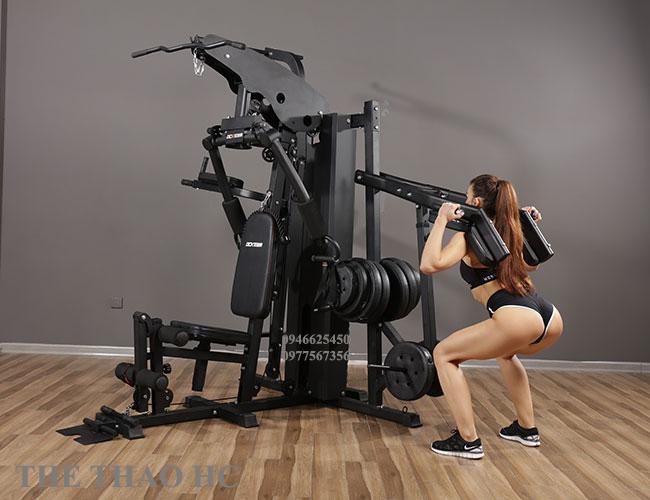 các bài tập với Giàn tạ đa năng HQ-908S