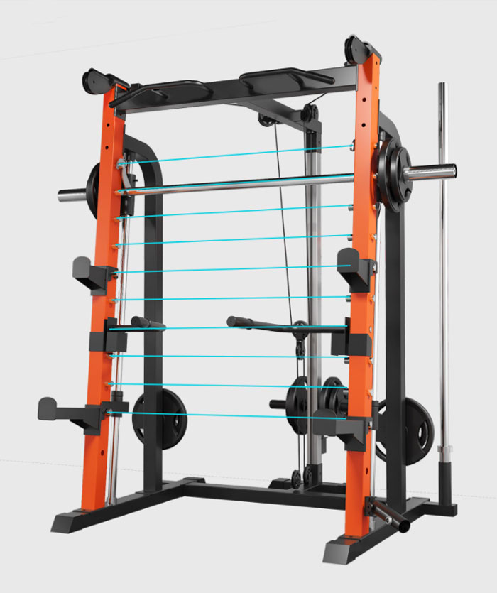 bác bộ phận của khung gánh tạ đa năng K9