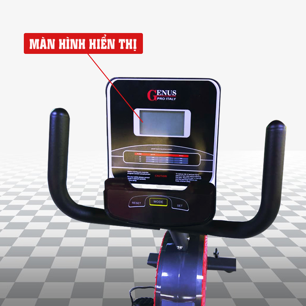Màn hình hiển thị của Xe Đạp Tập Thể Dục GENUS - 102T