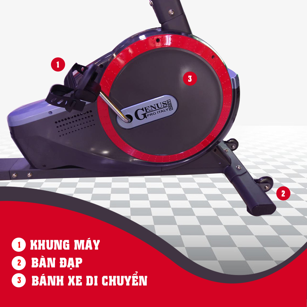 Khung chính Xe Đạp Tập Thể Dục GENUS - 102T