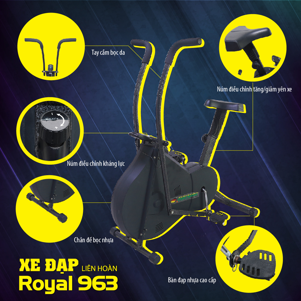 địa chỉ bán xe đạp royal 963