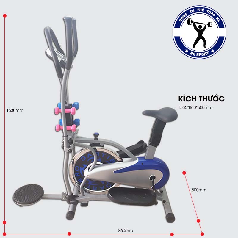 Xe đạp tập thể dục orbitrek 2085 chính hãng